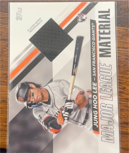 2024 Topps Update Series #MLMU-JHL Jung Hoo Lee Major League Material — front