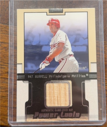 2002 Fleer Flair Power Tools #6 Pat Burrell — front