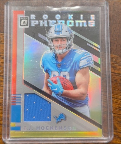 2019 Donruss Optic Rookie Phenoms #RP21 T.J. Hockenson — front