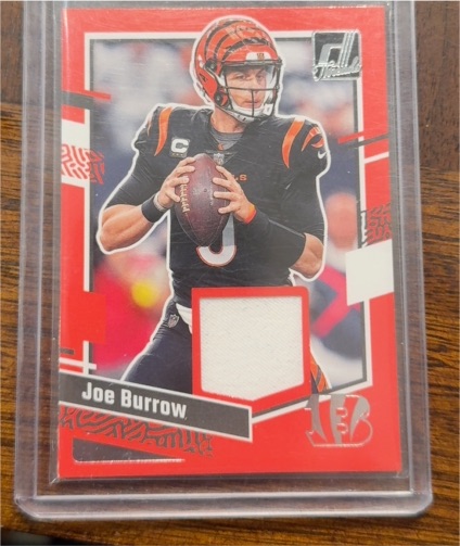 2023 Panini Donruss Threads #DTH-JB Joe Burrow — front