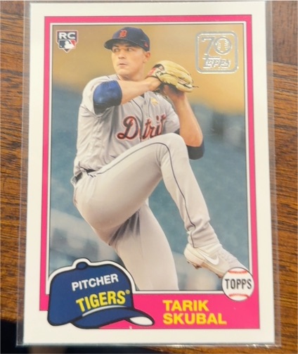 2021 Topps 70 Years of Topps Baseball Series 2 #70YT-31 Tarik Skubal — front