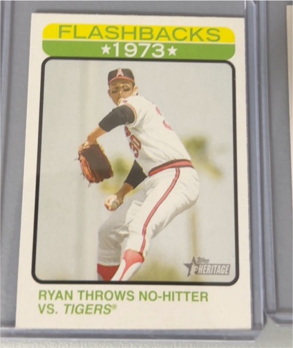 2022 Topps Heritage Flashbacks #BF-11 Nolan Ryan — front
