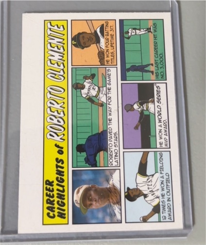 2022 Topps Heritage #73TC-25 Roberto Clemente — front