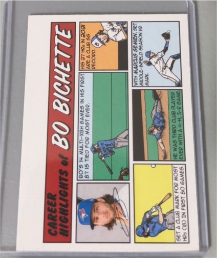 2022 Topps Heritage #73TC-13 Bo Bichette — front