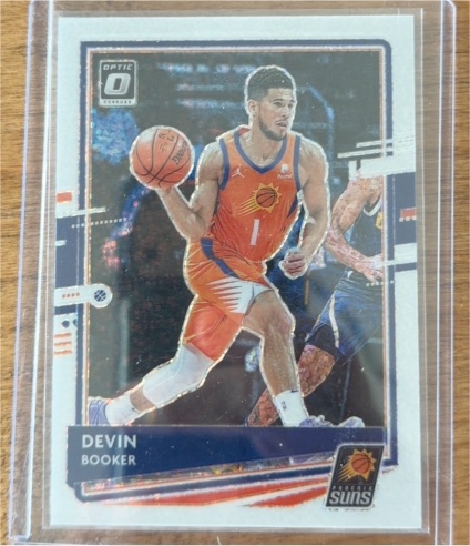 2020-21 Panini Donruss Optic #122 Devin Booker — front