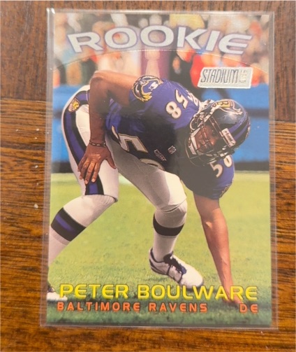 1997 Topps Stadium Club #61 Peter Boulware Rookie — front