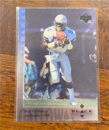 1997 Upper Deck Black Diamond #41 Joey Galloway — front