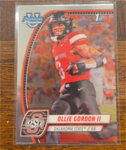 2024 Bowman Chrome University #197 Ollie Gordon II — front
