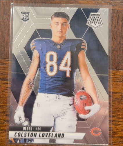 2025 Panini Mosaic #275 Colston Loveland — front
