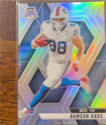 2025 Panini Mosaic #70 Dawson Knox — front
