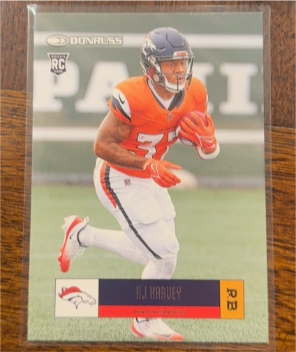 2025 Panini Donruss #R05-RJV RJ Harvey — front