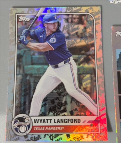 2025 Topps All Star Game #95 Wyatt Langford — front