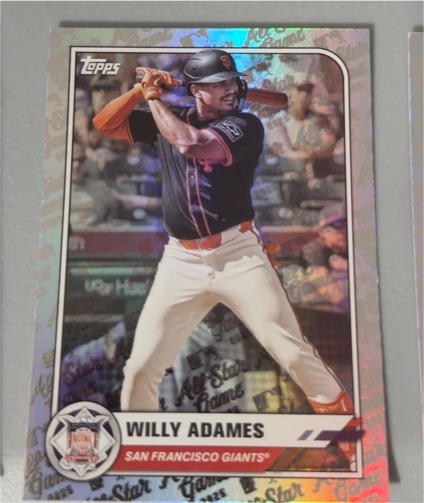 2025 Topps All Star Game #23 Willy Adames — front