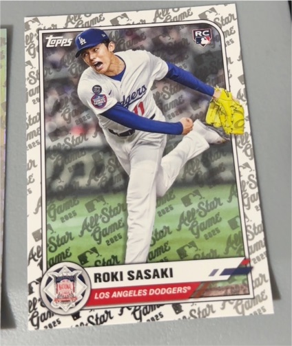 2025 Topps All Star Game #70 Roki Sasaki — front