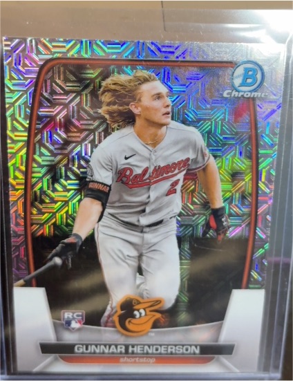 2023 Bowman Chrome #65 Gunnar Henderson — front