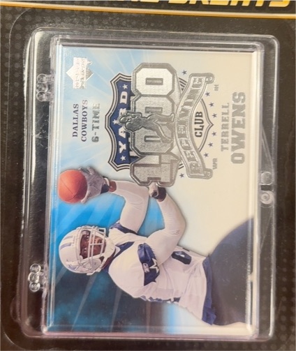 2006 Upper Deck #1KRE-TO Terrell Owens — front