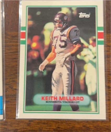 1989 Topps #75 Keith Millard — front