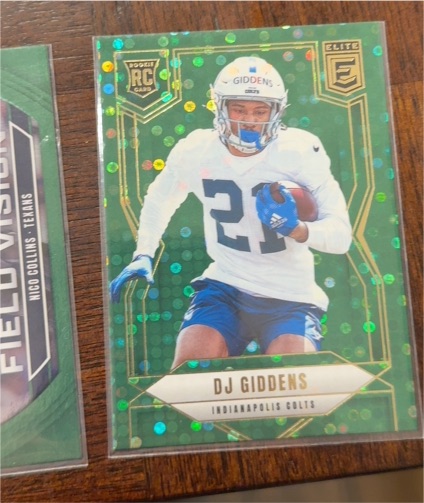 2025 Donruss Elite #173 DJ Giddens — front