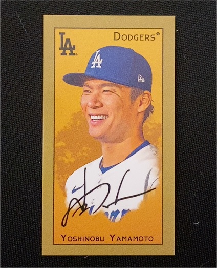 2025 Topps T205 #6 Yoshinobu Yamamoto — front