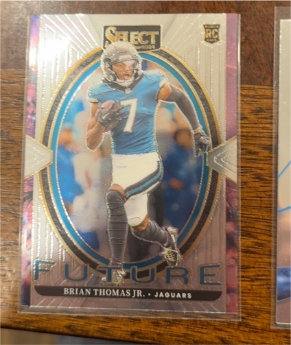 2024 Panini Select #20 Brian Thomas Jr. Future Insert — front