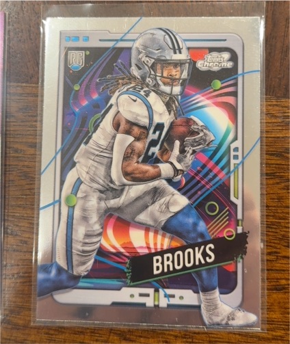 2024 Topps Chrome Cosmic #116 Jonathon Brooks — front