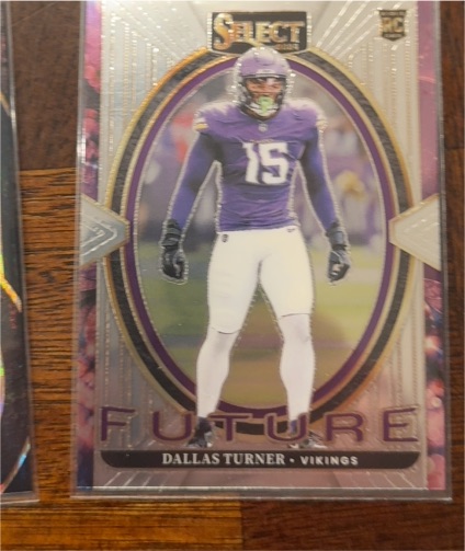 2024 Panini Select #25 Dallas Turner Select Future — front