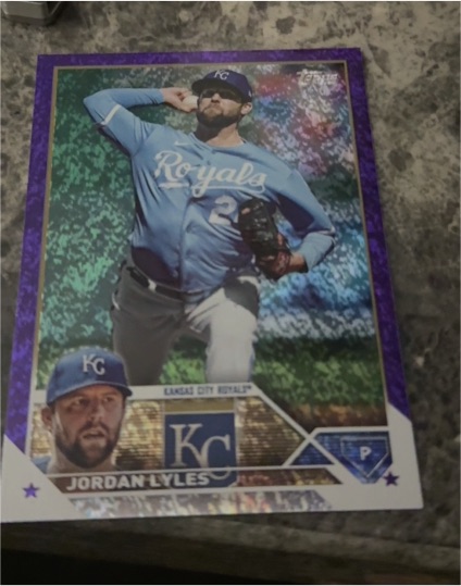 2023 Topps Update #US190 Jordan Lyles — front