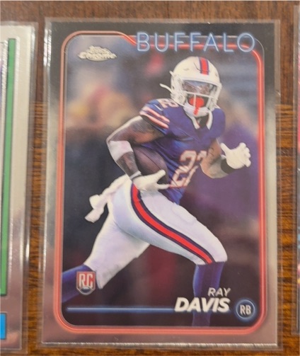 2024 Topps Chrome #253 Ray Davis — front