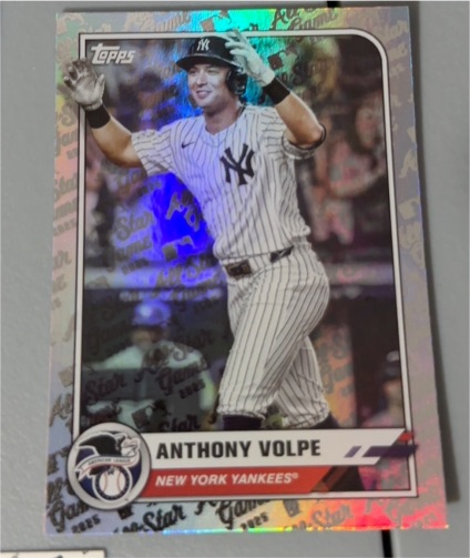 2025 Topps All Star Game #64 Anthony Volpe — front