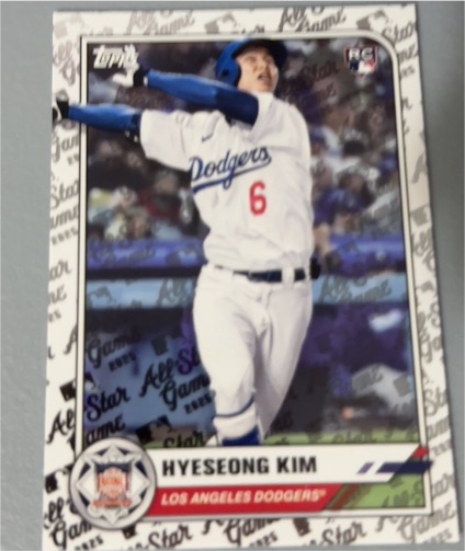 2025 Topps All-Star Game #67 Hyeseong Kim — front