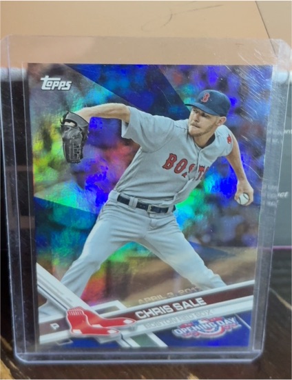 2017 Topps Chrome #160 Chris Sale — front