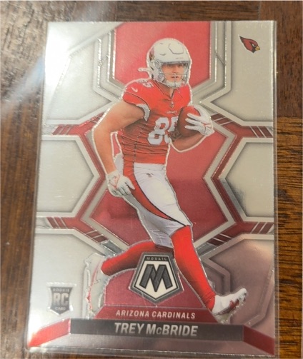 2022 Panini Mosaic #331 Trey McBride — front