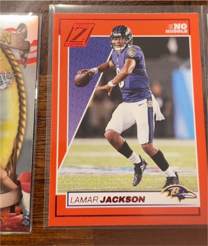 2024 Panini Zenith No Huddle #7 Lamar Jackson — front