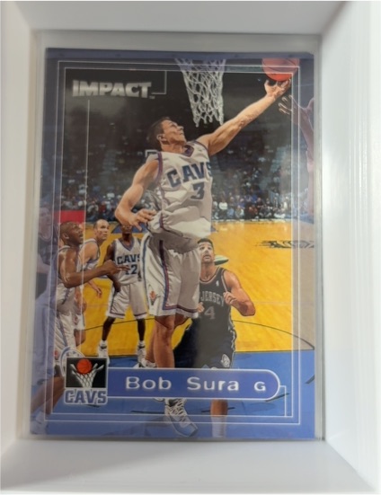 1999-00 SkyBox Impact #162 Bob Sura — front