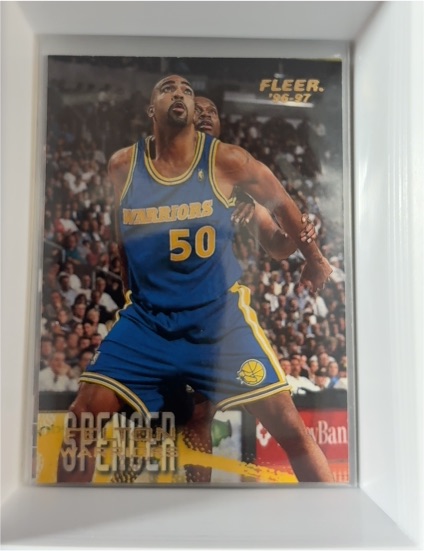 1996 Fleer #189 Felton Spencer — front