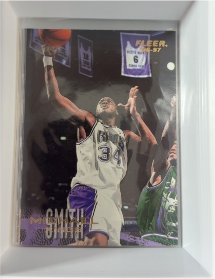 1996-97 Fleer #246 Michael Smith Sacramento Kings — front