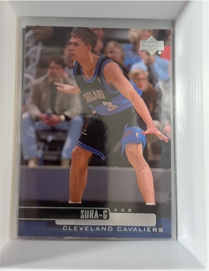 1999-00 Upper Deck #24 Bob Sura Cleveland Cavaliers — front