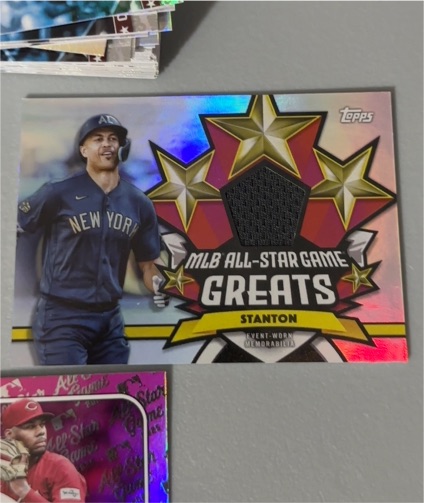 2025 Topps MLB All-Star Game Greats #ASGR-GS Giancarlo Stanton — front