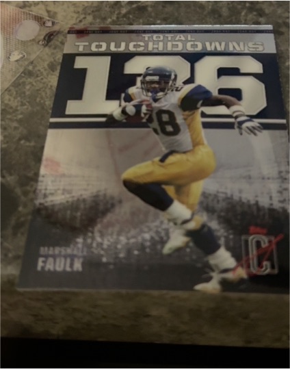 2024 Topps Signature Class Zone Out #ZO-6 Marshall Faulk — front