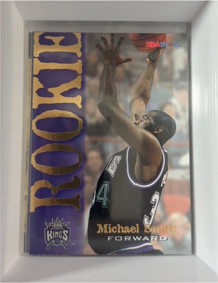1994-95 Hoops #369 Michael Smith — front