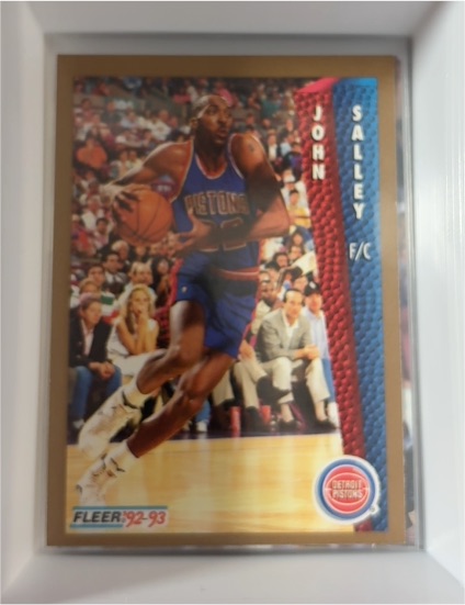 1992-93 Fleer #68 John Salley — front