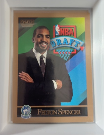 1990-91 Skybox #361 Felton Spencer — front