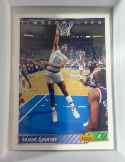 1992-93 Upper Deck #190 Felton Spencer — front