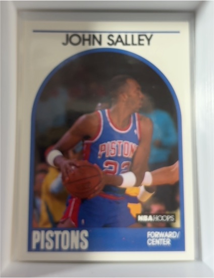 1989-90 NBA Hoops #109 John Salley — front