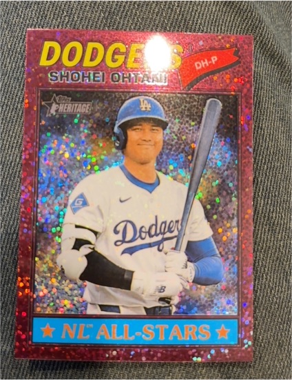 2026 Topps Heritage #290 Shohei Ohtani NL All-Stars Dodgers — front