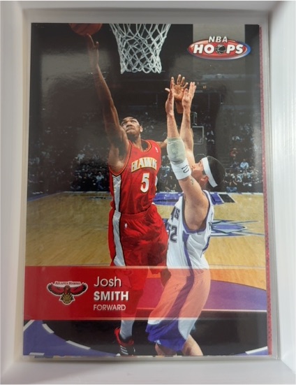 2005-06 NBA Hoops #3 Josh Smith — front