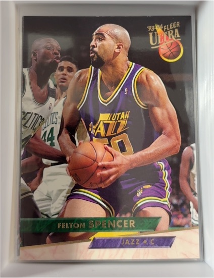 1993-94 Fleer Ultra #351 Felton Spencer — front