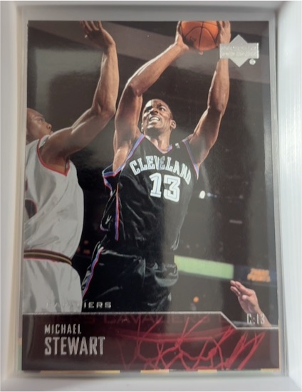 2003-04 Upper Deck #38 Michael Stewart — front