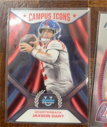 2024 Bowman Chrome University #CI-3 Jaxson Dart — front