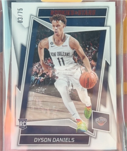 2022-23 Panini Chronicles Rookies & Stars #608 Dyson Daniels — front